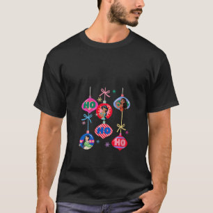 Damen Disney Prinzessin Weihnachten Ho Ho Ho Mulan T-Shirt