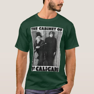 Damen Dr Caligari Halloween Monster Poster Vintag T-Shirt