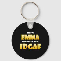 Damen Emma Witz IDGAF Meme Lustiges Halloween Mädc