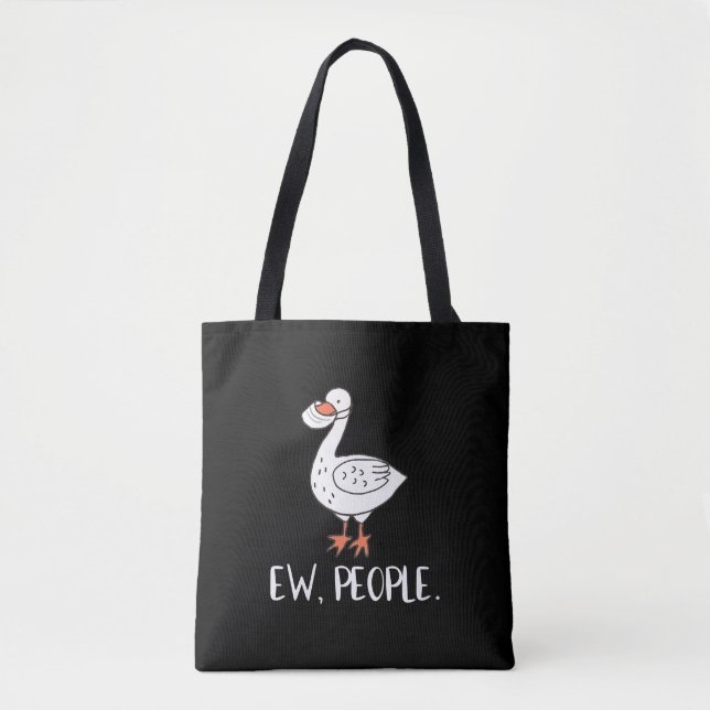 Damen Ew Leute Funny Duck Face Maske (Vorderseite)