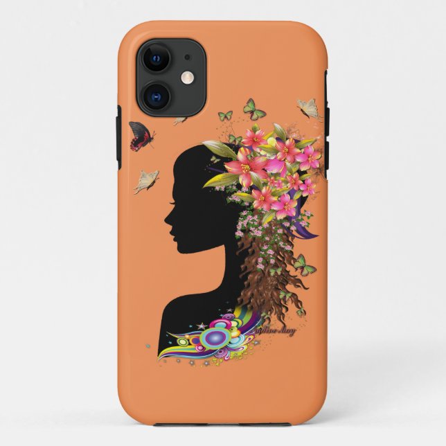 Damen Fantasy Mode Case-Mate iPhone Hülle (Rückseite)