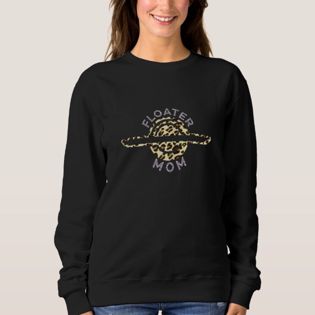 Damen-Floater-Mama-Leopard-Monowheel-Elektrorad Sweatshirt (Vorderseite)