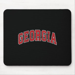 Damen Georgia Ga Vintage Athletik Sport Design R Mousepad