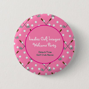 Damen-Golf-Liga-Button Button