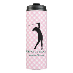Damen-Golf-Liga-Flasche Thermosbecher