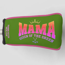 Damen Golf MAMA QUEEN DES GRÜNEN PUTTER Headcover
