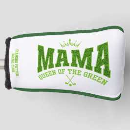 Damen Golf MAMA QUEEN DES GRÜNEN PUTTER Headcover