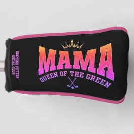 Damen Golf MAMA QUEEN DES GRÜNEN PUTTER Headcover