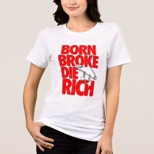 Damen Grafik T-Shirt Bella+Canvas Tri-blend Shirt