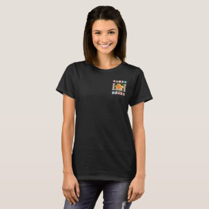 Damen-grundlegende T - Shirt-Hawaiianer-Tapisserie T-Shirt