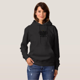 Damen Hoodie Black Label Polnischer Adler