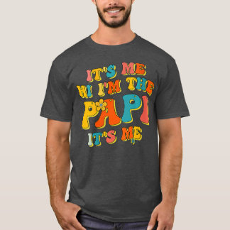 Damen ihr Ich Hi im Papi sein Ich Funny Vathers T-Shirt