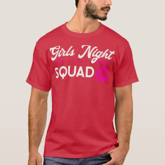 Damen in Nachtschwärmerinnen Party Damen Bride214 T-Shirt