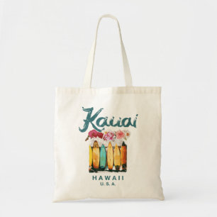 Damen Kauai Hawaii Vintage Hawaiian Surfen Retro Tragetasche