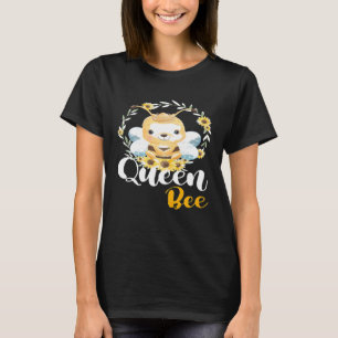 Damen Königin Biene Krone Süße Honigbiene Bienenst T-Shirt