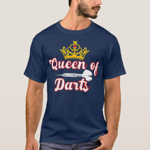 Damen Königin der Darts Ladys Dart Shirt