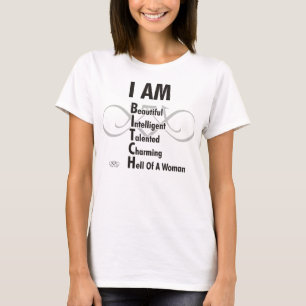 Damen-lange Hülsen-angepasstes T-Shirt
