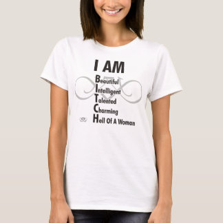 Damen-lange Hülsen-angepasstes T-Shirt