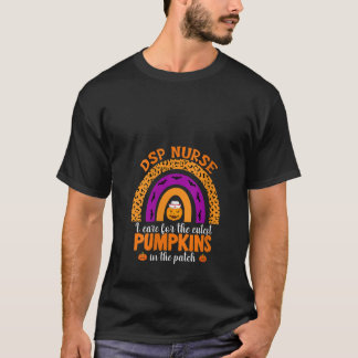 Damen Leopard Regenbogen DSP Krankenpflege I für C T-Shirt