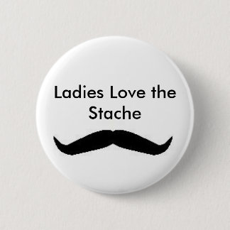Damen-Liebe der Stache Knopf Button