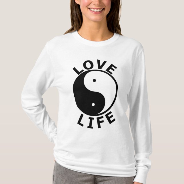 DAMEN-LIEBE-LEBEN HOODY angepasst (Vorderseite)
