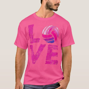 Damen Liebe Volleyball Geschenke für Volleyball Fa T-Shirt
