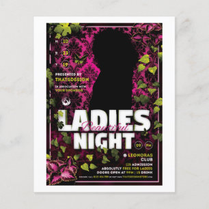Damen Nachtflug Flyer