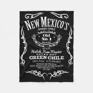 Damen New Mexico's Old No. 1 Hatch Grüner Chile No Fleecedecke