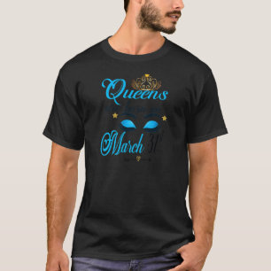 Damen Niedliche Geburtstag Damen Königinnen auf Mä T-Shirt