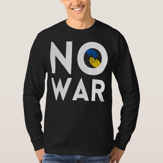 Damen No War Kein Krieg Krieg Krieg Frieden Friede T-Shirt (Vorderseite)