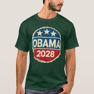 Damen Obama Für 2028 Obama 2028 VNeck T-Shirt