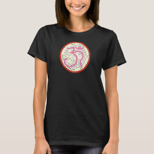 Damen Om Grün Yoga 1 T-Shirt
