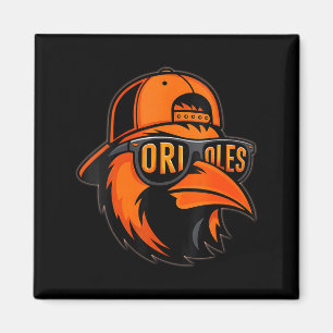 Damen Oriole Name Retro Vintage für Männer Frauen Magnet
