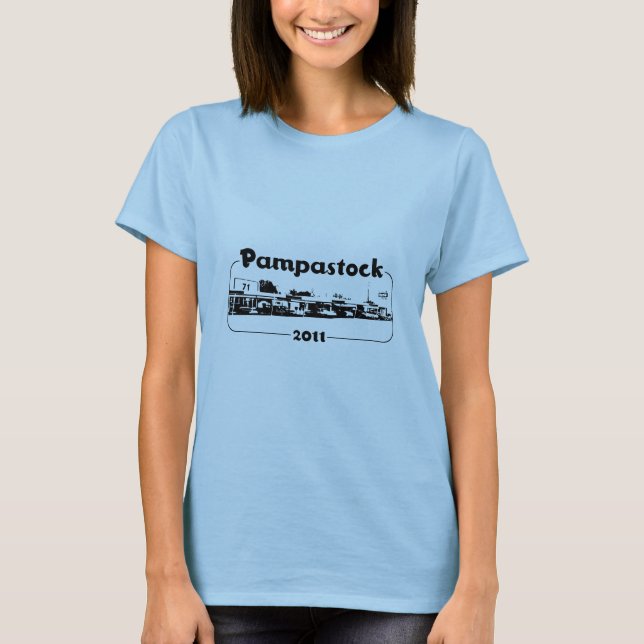 Damen Pampastock 2011 T-Shirt (Vorderseite)