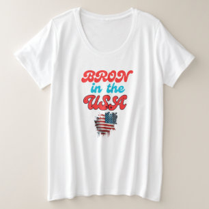 Damen Plus Size T-Shirt