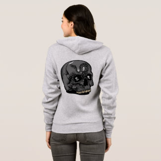 Damen-Reißverschluss-Hoodie Hoodie