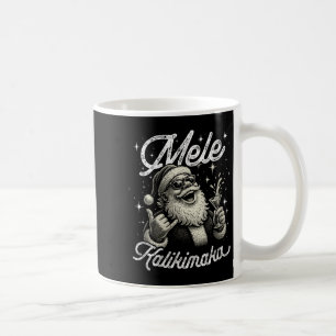 Damen Retro Mele Kalikimaka Hawaiian Weihnachten T Kaffeetasse