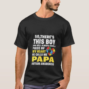 Damen Retro There's This Boy He Calls Me Papa A T-Shirt