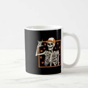 Damen Rock & Roll Skelett Rock On Rockstar Kaffeetasse