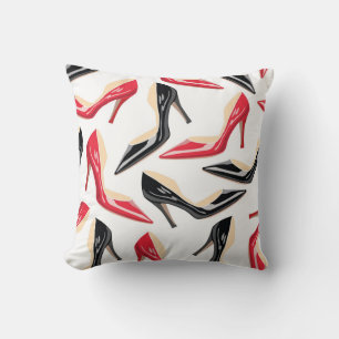 Damen Schuhe Hoch Heels Couch Kissen Kissen
