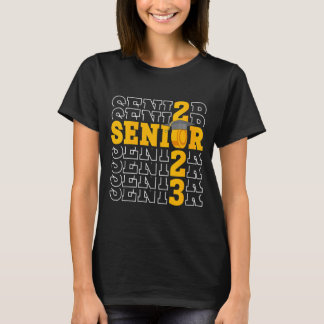 Damen Seniorin 2023 Hockey-Spielerin Abschlussklas T-Shirt
