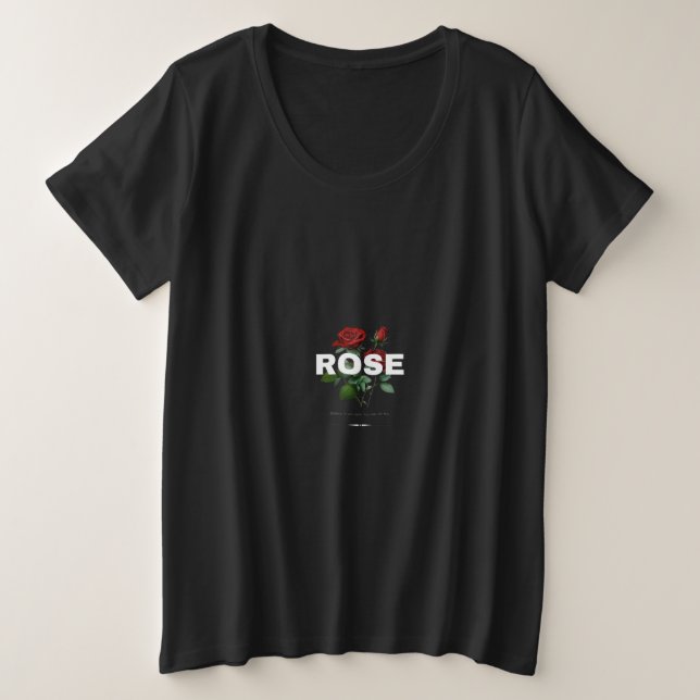 Damen-Shirt  Große Größe T-Shirt (Design vorne)