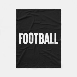 Damen-Shirt mit Football-Aufdruck - Ein Design, da Fleecedecke