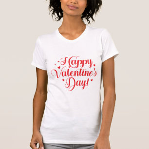 Damen-Shirt-Valentine-Herz T-Shirt