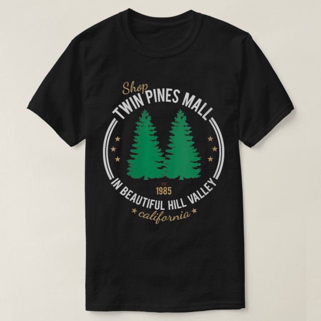 Damen Shop Twin Pines Mall 1985 VNeck T-Shirt (Design vorne)