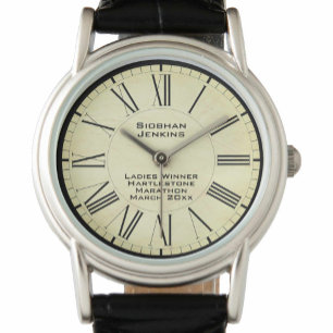 Damen Sieger Marathon Wettbewerb Armbanduhr