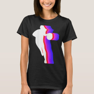 Damen Sketll Mädchen Weibliche Spieler Ller Team T T-Shirt