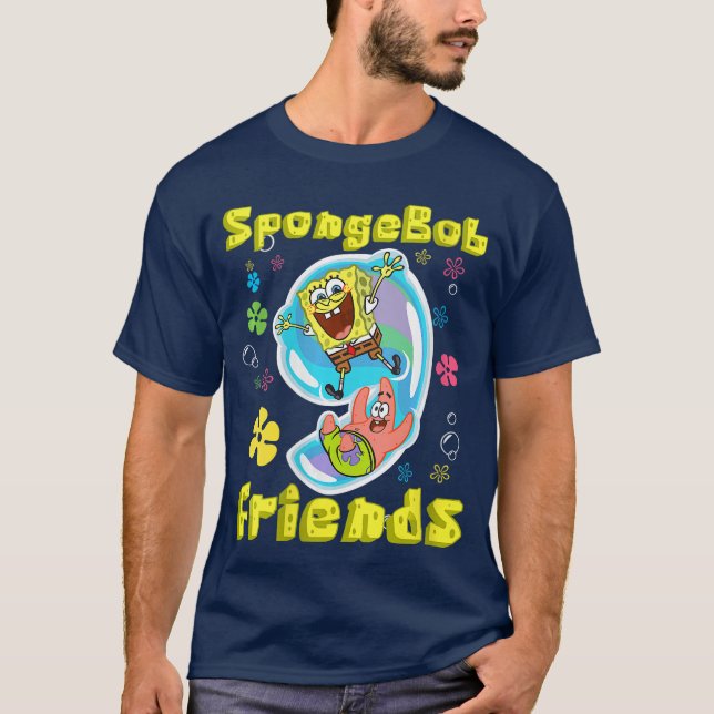 Damen SpongeBob SquarePants Freunde Patrick Star  T-Shirt (Vorderseite)