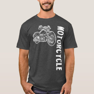 Damen Sport Motorrad V-Ausschnitt 1 T-Shirt