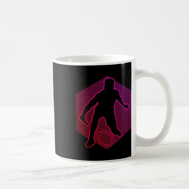 Damen-Squash Herren-Shuttle Badminton  Kaffeetasse (Rechts)